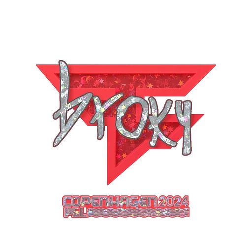 Sticker | broky (Glitter) | Copenhagen 2024