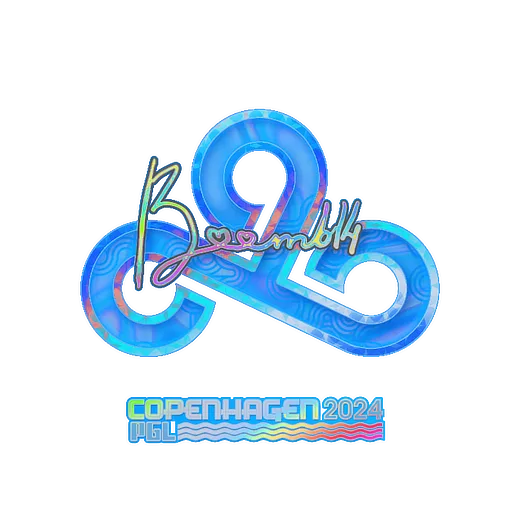 Наклейка | Boombl4 (голографическая) | Копенгаген-2024
