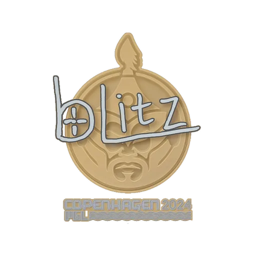 Наклейка | bLitz | Копенгаген-2024