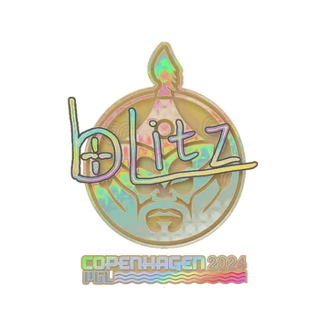 Sticker | bLitz (Holo) | Copenhagen 2024
