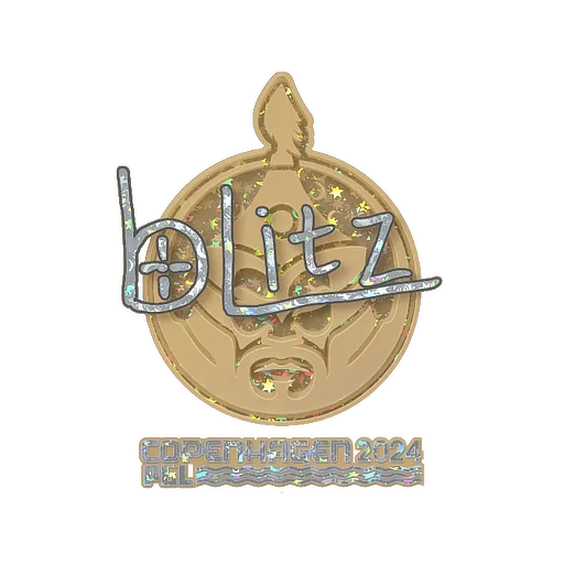 Sticker | bLitz (Glitter) | Copenhagen 2024