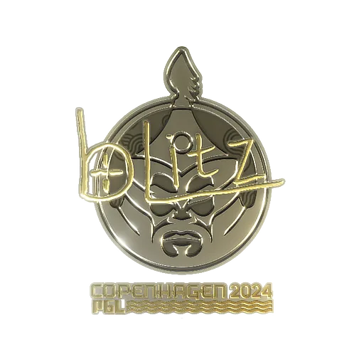 Sticker | bLitz (Gold) | Copenhagen 2024
