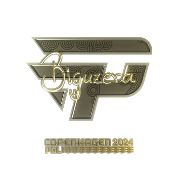 Sticker | biguzera (Gold) | Copenhagen 2024