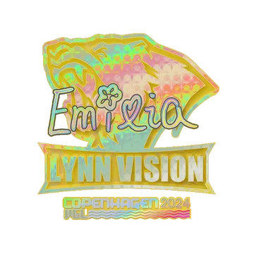 Sticker | EmiliaQAQ (Holo) | Copenhagen 2024