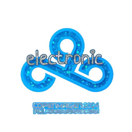 Sticker | electronic (Glitter) | Copenhagen 2024