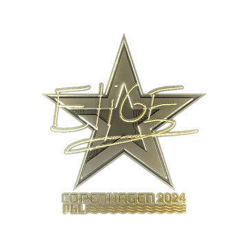 Sticker | EliGE (Gold) | Copenhagen 2024