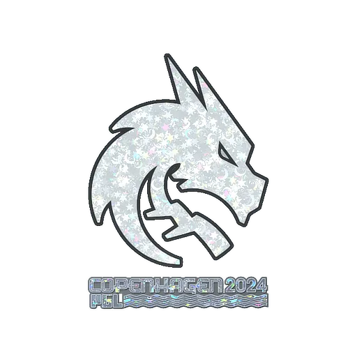 Sticker | Team Spirit (Glitter) | Copenhagen 2024