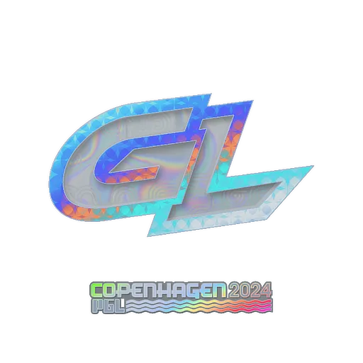 Наклейка | GamerLegion (голографическая) | Копенгаген-2024