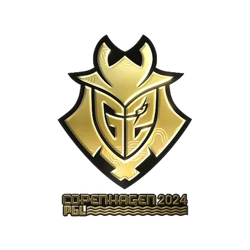 Sticker | G2 Esports (Gold) | Copenhagen 2024