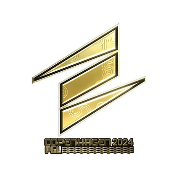 Sticker | ECSTATIC (Gold) | Copenhagen 2024