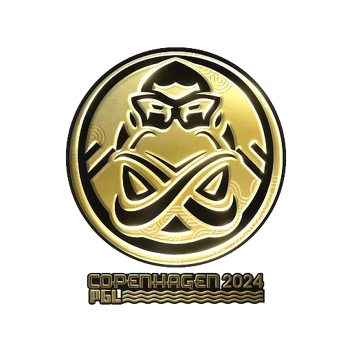 Sticker | ENCE (Gold) | Copenhagen 2024