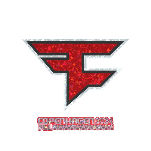 Наклейка | FaZe Clan (с блёстками) | Копенгаген-2024