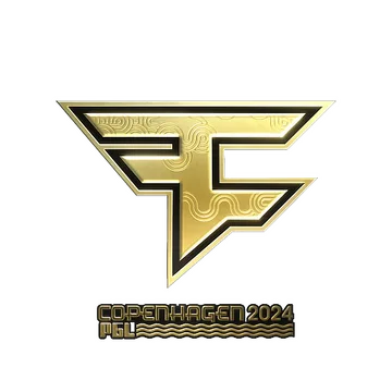 Sticker | FaZe Clan (Gold) | Copenhagen 2024