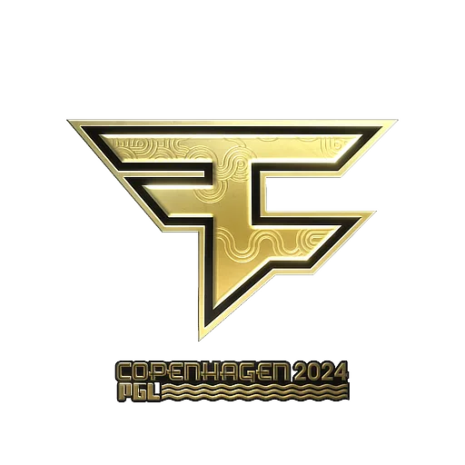 Sticker | FaZe Clan (Gold) | Copenhagen 2024