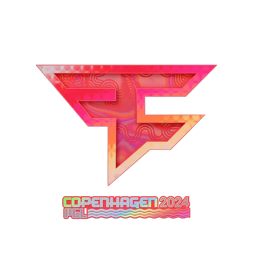 Sticker | FaZe Clan (Holo) | Copenhagen 2024