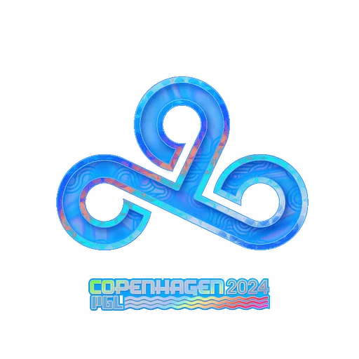Наклейка | Cloud9 (голографическая) | Копенгаген-2024