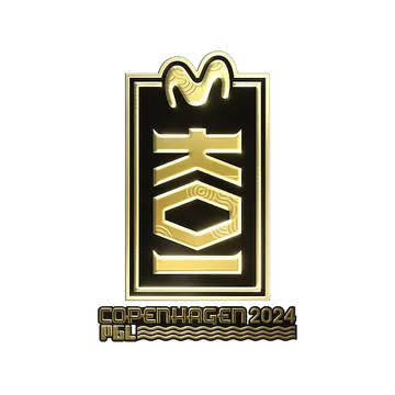 Sticker | KOI (Gold) | Copenhagen 2024