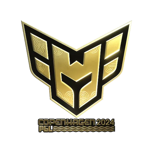 Sticker | Heroic (Gold) | Copenhagen 2024
