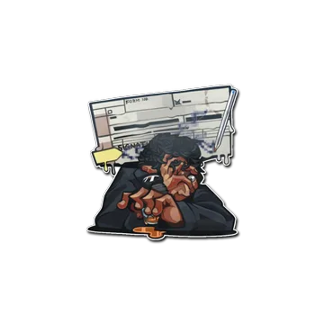 Sticker | Cursed Penmanship