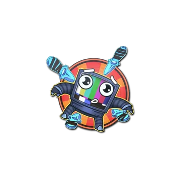 Sticker | TV On Mirage