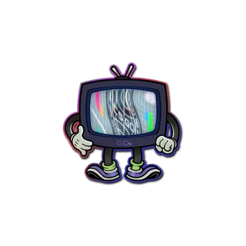 Sticker | Global TV (Lenticular)