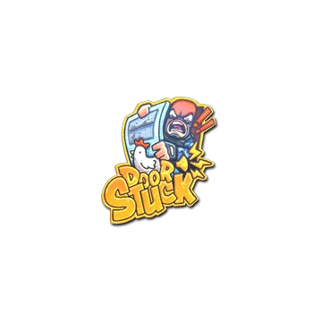 Sticker | Door Stuck (Foil)
