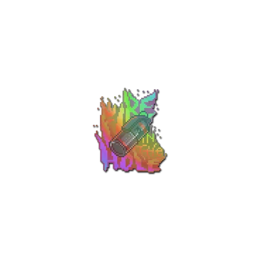 Sticker | Fire in the Hole (Holo)