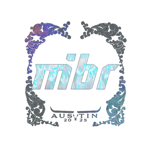 Наклейка | MIBR (голографическая) | Остин-2025