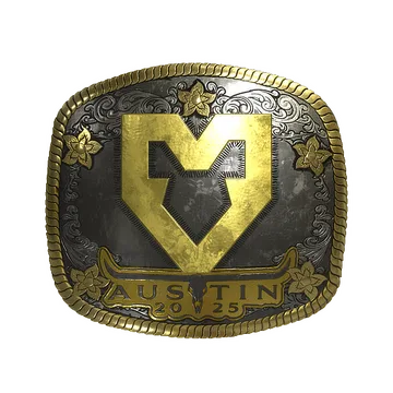 Sticker | MOUZ (Gold) | Austin 2025