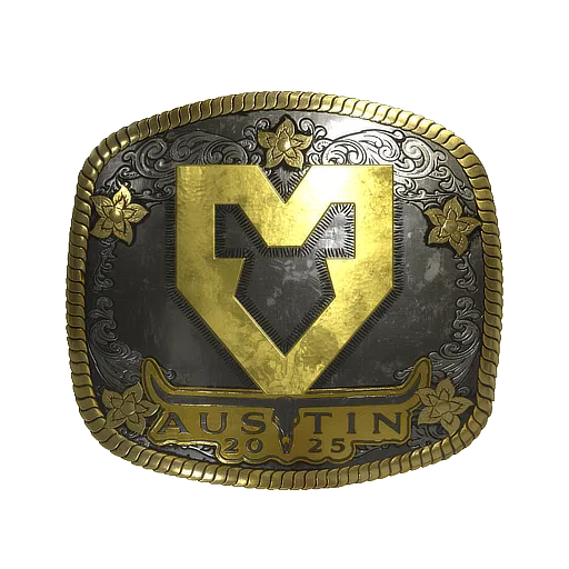 Sticker | MOUZ (Gold) | Austin 2025