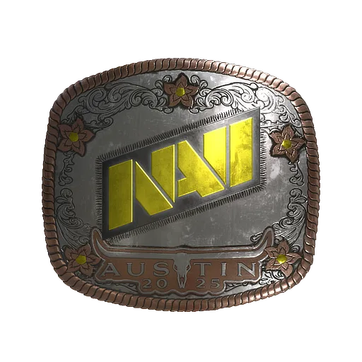 Наклейка | Natus Vincere (металлическая) | Остин-2025