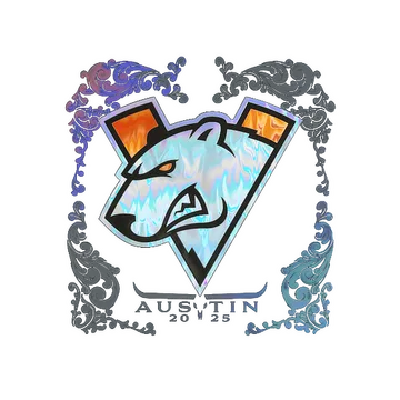 Наклейка | Virtus.Pro (голографическая) | Остин-2025