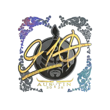 Sticker | 910 (Holo) | Austin 2025
