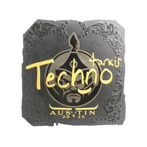 Sticker | Techno4K (Foil) | Austin 2025