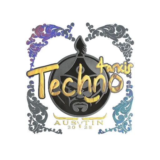 Sticker | Techno4K (Holo) | Austin 2025