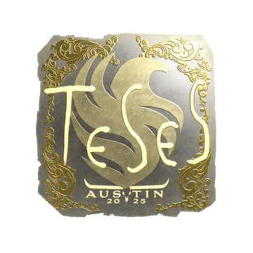 Sticker | TeSeS (Gold) | Austin 2025
