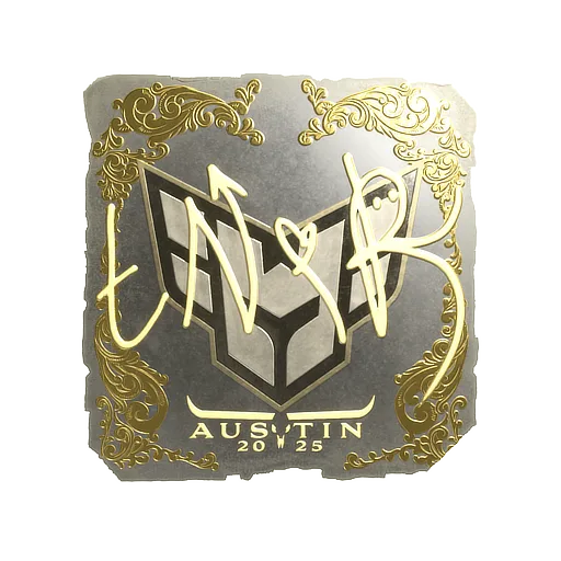 Sticker | tN1R (Gold) | Austin 2025
