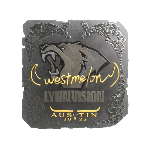 Sticker | westmelon (Foil) | Austin 2025