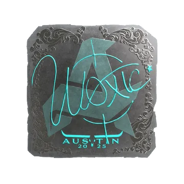 Sticker | woxic (Foil) | Austin 2025