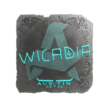 Наклейка | Wicadia (металлическая) | Остин-2025