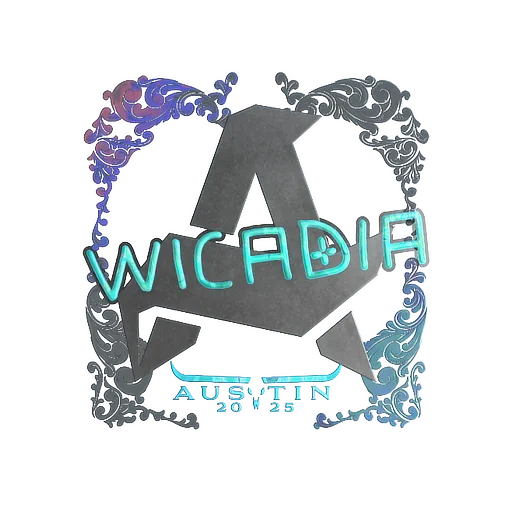 Наклейка | Wicadia (голографическая) | Остин-2025