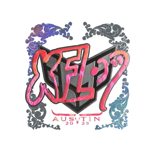 Sticker | xfl0ud (Holo) | Austin 2025