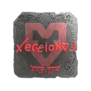 Sticker | xertioN (Foil) | Austin 2025