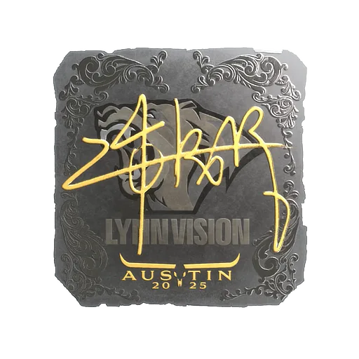 Sticker | z4KR (Foil) | Austin 2025
