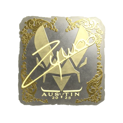 Sticker | ZywOo (Gold) | Austin 2025