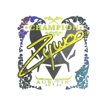 Sticker | ZywOo (Holo, Champion) | Austin 2025
