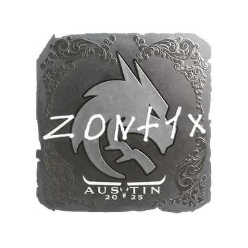 Sticker | zont1x (Foil) | Austin 2025