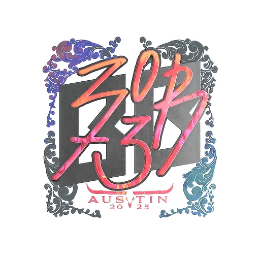 Sticker | zorte (Holo) | Austin 2025