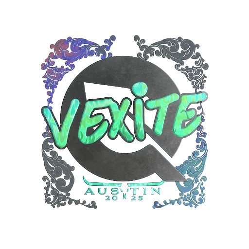 Sticker | vexite (Holo) | Austin 2025
