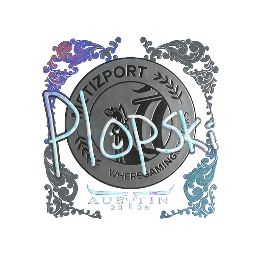 Sticker | Plopski (Holo) | Austin 2025